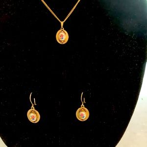 Vintage Sara Coventry Necklace and earrings